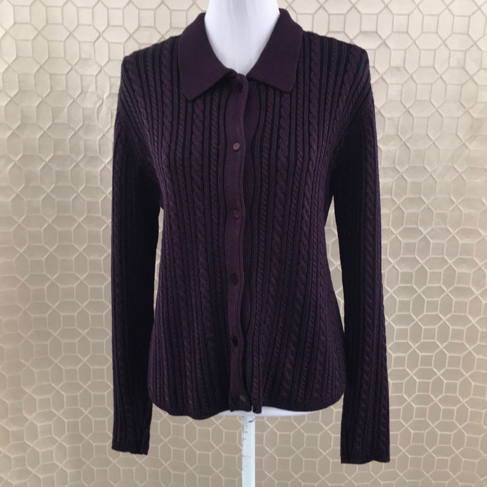 Vintage Field Manor Modern Classics Cardigan M - image 4